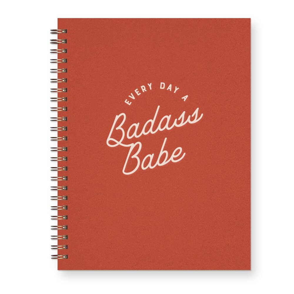 🌻 2/$20 "Every Day a Badass Babe" Spiral Notebook - Picture 6 of 6
